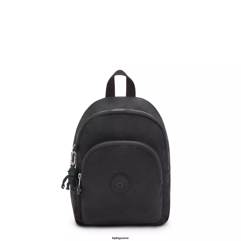 Kipling sacs à dos de mode noir noir femmes sac à dos convertible compact curtis FPRN398 - Cliquez sur l'image pour la fermer