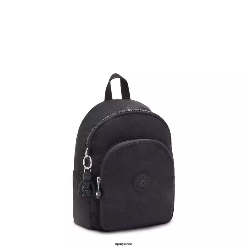 Kipling sacs à dos de mode noir noir femmes sac à dos convertible compact curtis FPRN398