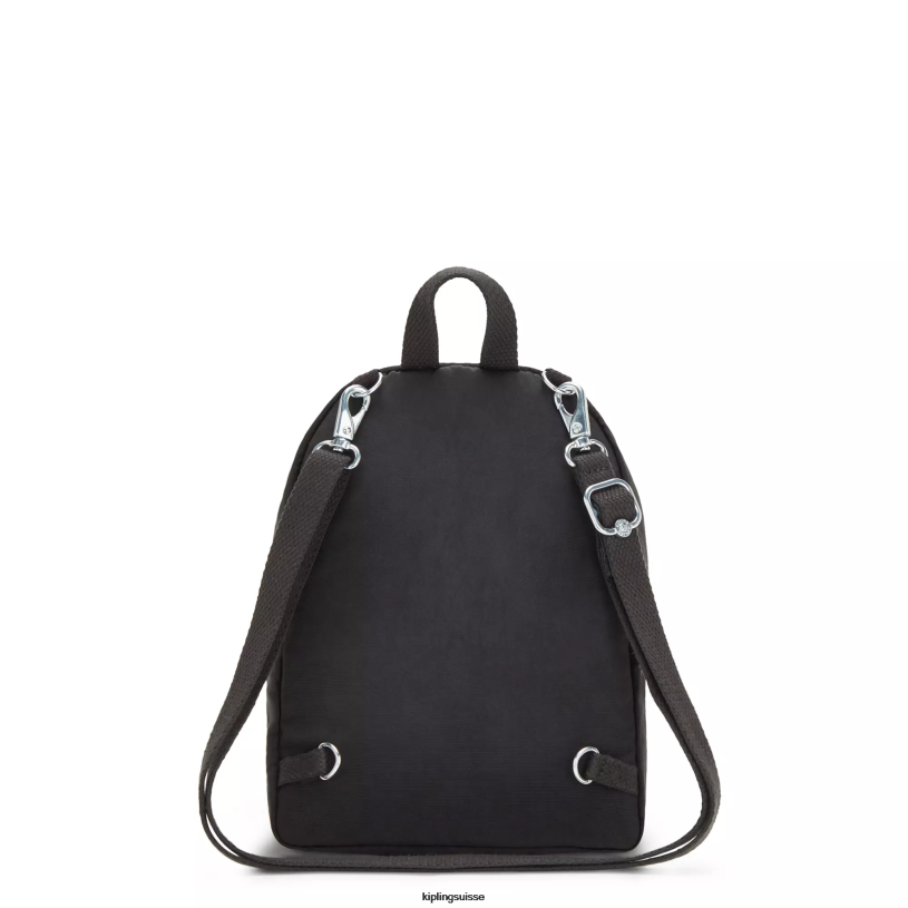 Kipling sacs à dos de mode noir noir femmes sac à dos convertible compact curtis FPRN398