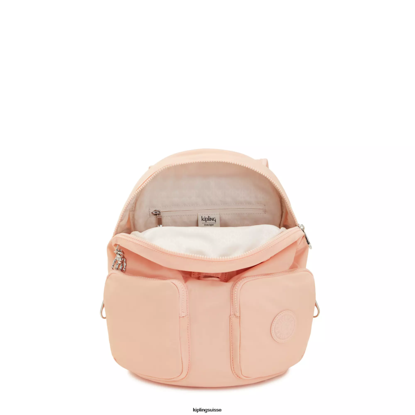 Kipling sacs à dos de mode rose de jardin femmes nouveau sac à dos city pack FPRN359