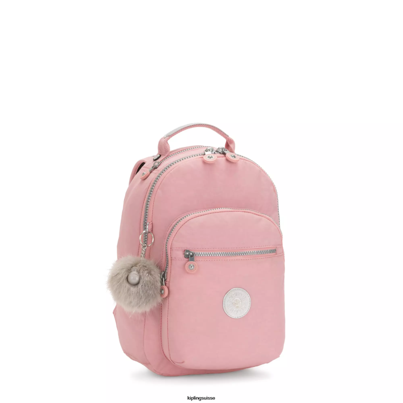 Kipling sacs à dos de mode rose nuptiale femmes petit sac à dos pour tablette séoul FPRN343