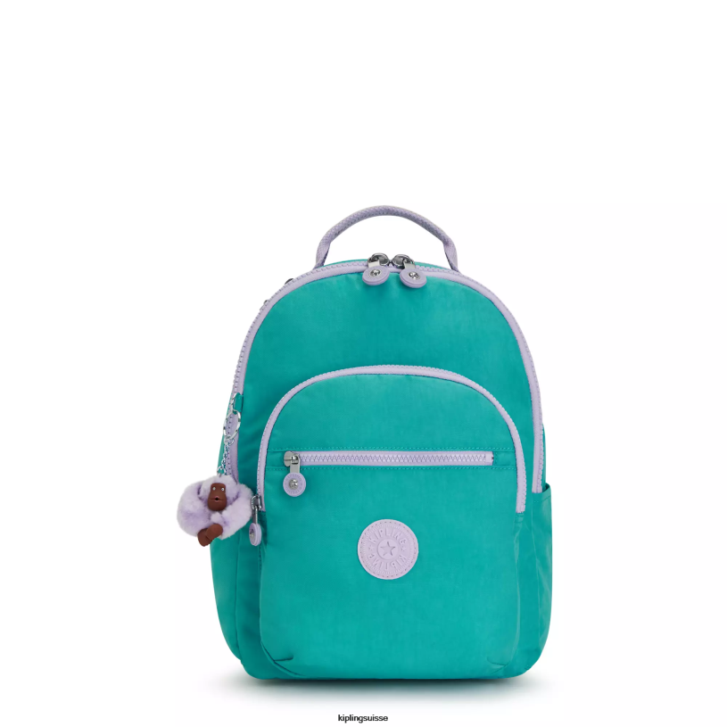 Kipling sacs à dos de mode surfeur vert femmes petit sac à dos pour tablette séoul FPRN342