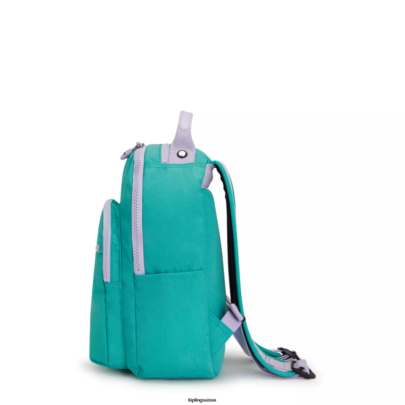 Kipling sacs à dos de mode surfeur vert femmes petit sac à dos pour tablette séoul FPRN342