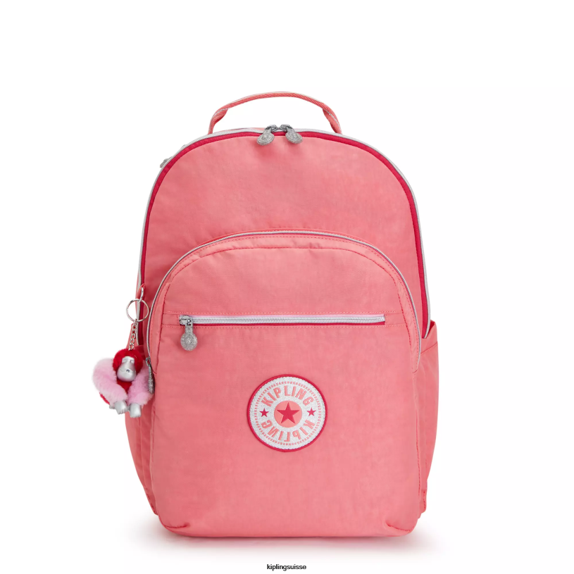 Kipling sacs à dos pour ordinateur portable amusement rose joyeux femmes séoul ​​très grand sac à dos pour ordinateur portable 17" FPRN439 - Cliquez sur l'image pour la fermer