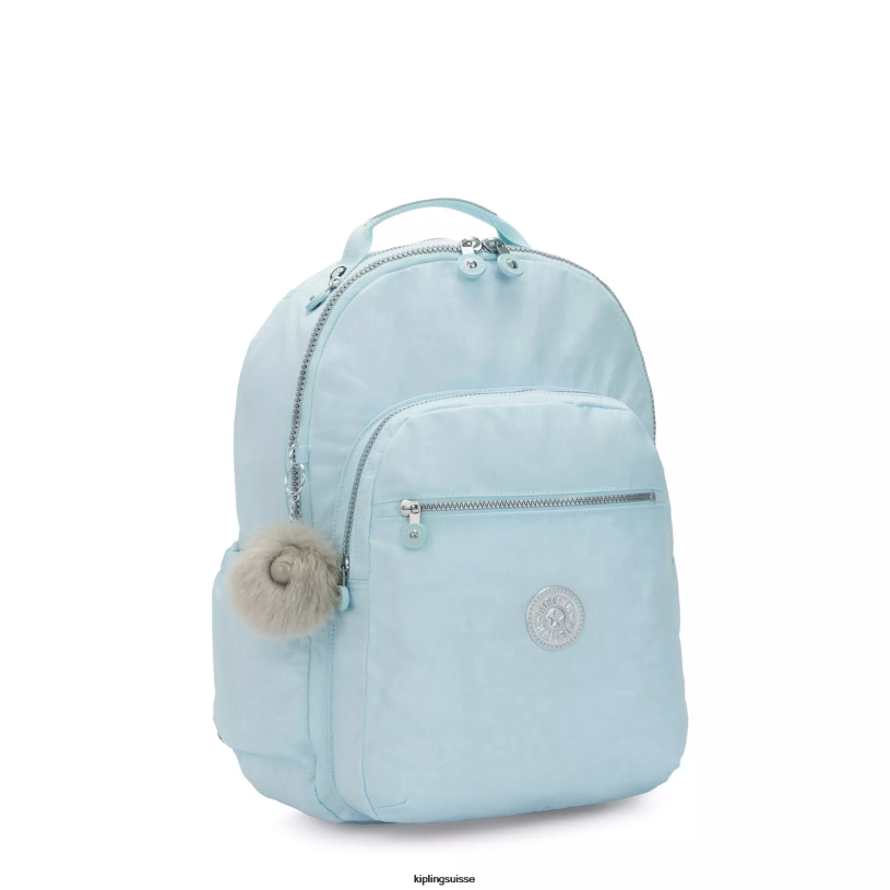 Kipling sacs à dos pour ordinateur portable bleu de mariée femmes grand sac à dos pour ordinateur portable 15" séoul FPRN431