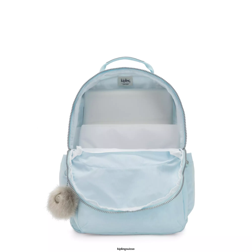 Kipling sacs à dos pour ordinateur portable bleu de mariée femmes grand sac à dos pour ordinateur portable 15" séoul FPRN431