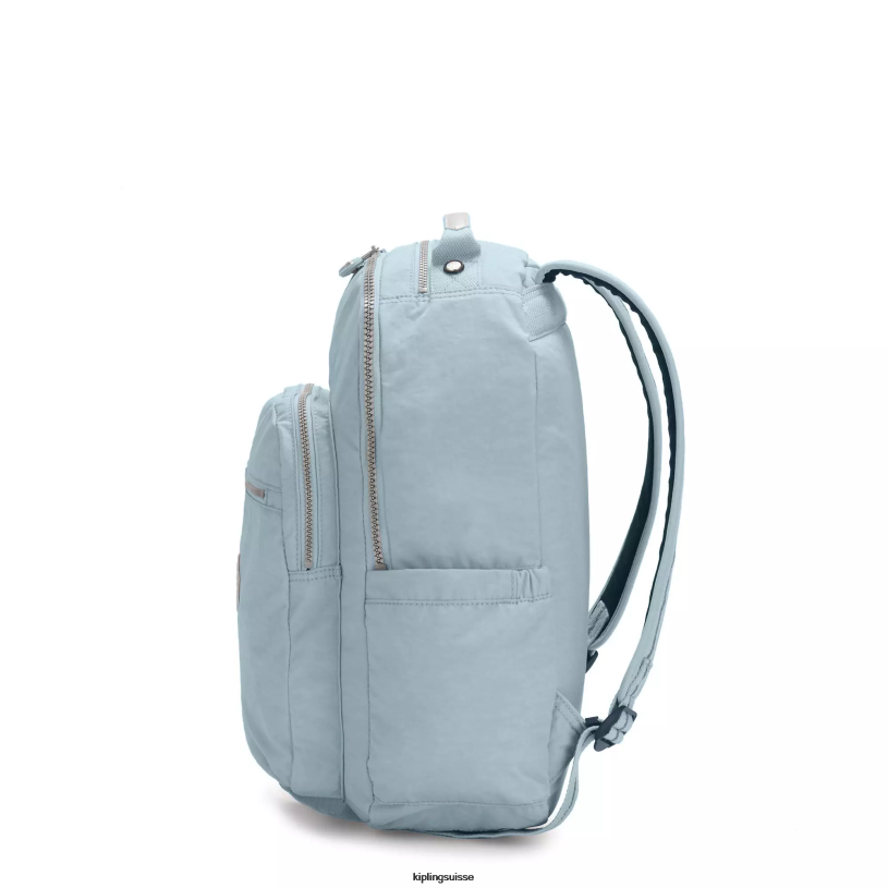 Kipling sacs à dos pour ordinateur portable bleu de mariée femmes grand sac à dos pour ordinateur portable 15" séoul FPRN431