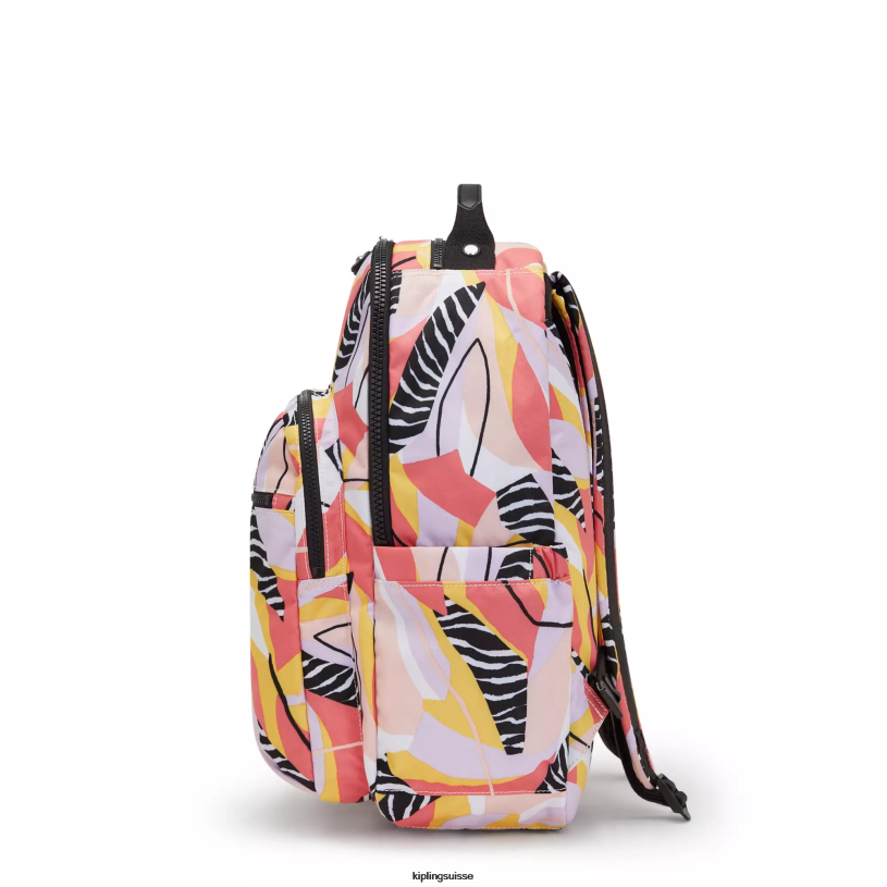 Kipling sacs à dos pour ordinateur portable congé abstrait femmes séoul ​​grand sac à dos pour ordinateur portable 15" imprimé FPRN468