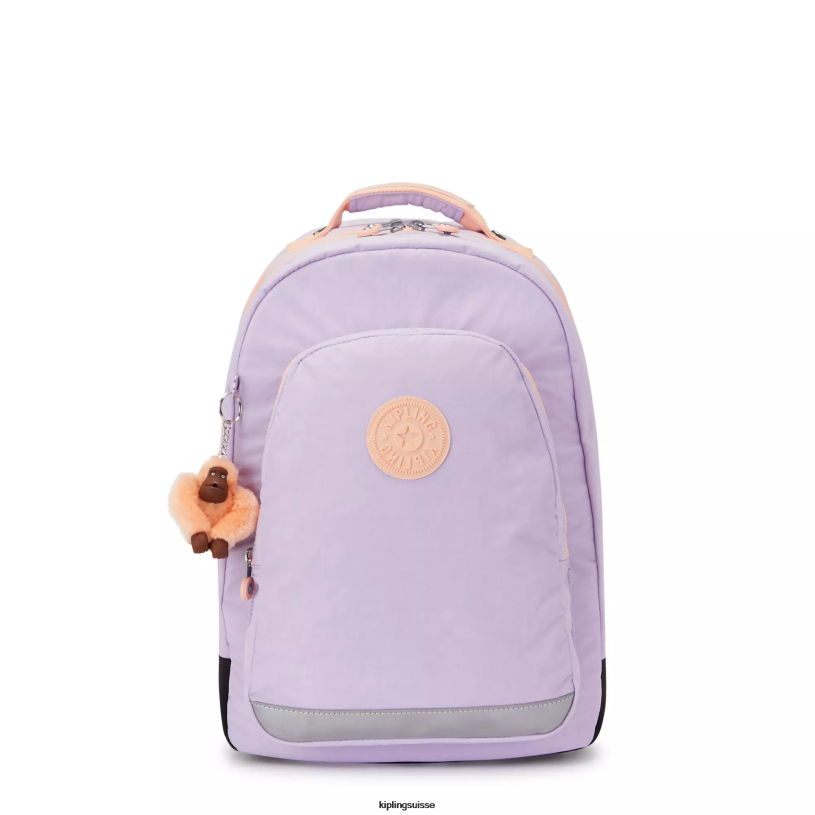 Kipling sacs à dos pour ordinateur portable lilas sans fin c femmes sac à dos pour ordinateur portable 17" salle de classe FPRN437