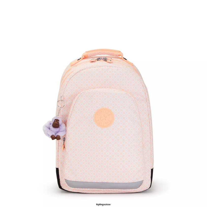 Kipling sacs à dos pour ordinateur portable tuile girly femmes sac à dos pour ordinateur portable 17" imprimé salle de classe FPRN478 - Cliquez sur l'image pour la fermer