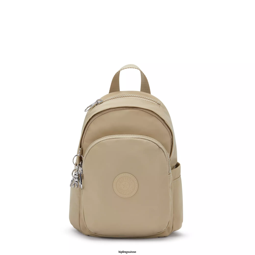 Kipling mini-sacs beige naturel femmes mini sac à dos delia FPRN368 - Cliquez sur l'image pour la fermer