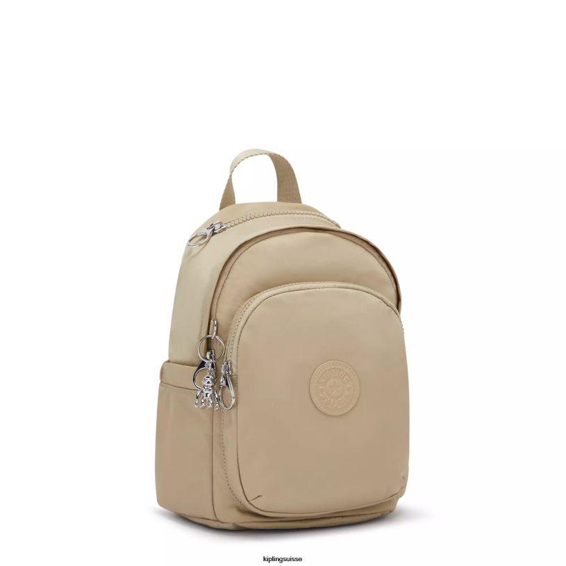 Kipling mini-sacs beige naturel femmes mini sac à dos delia FPRN368