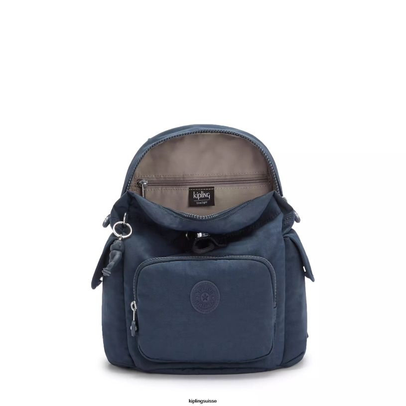 Kipling mini-sacs bleu bleu femmes city ​​pack mini sac à dos FPRN413