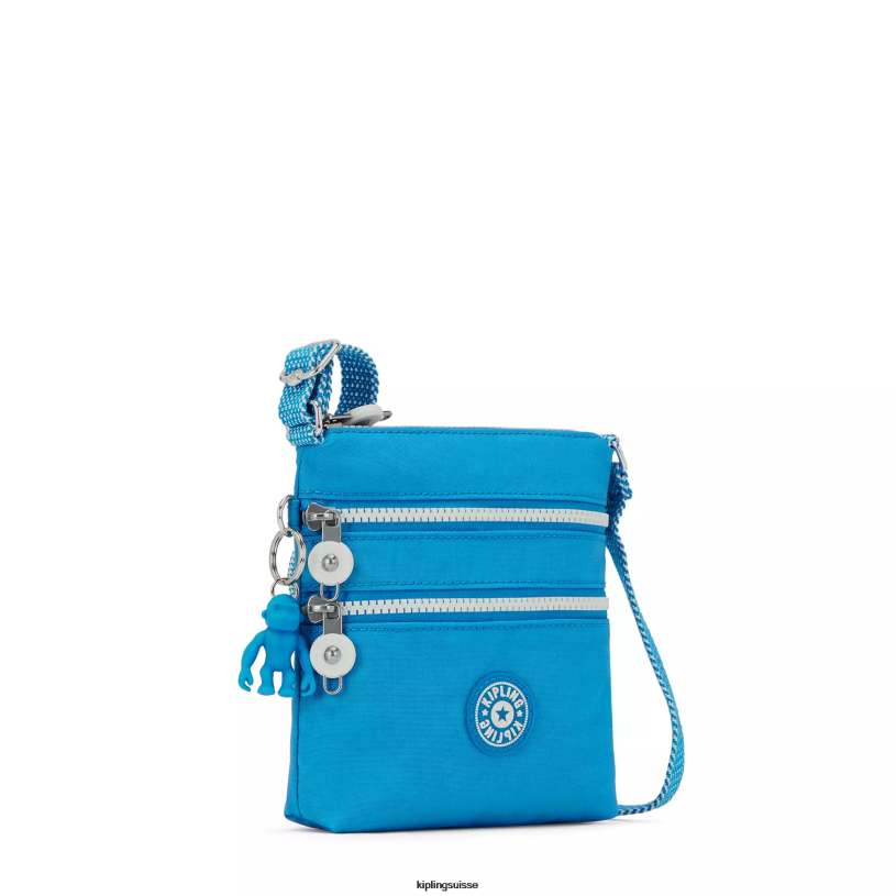 Kipling mini-sacs bleu impatient femmes mini sac extra petit alvar FPRN115