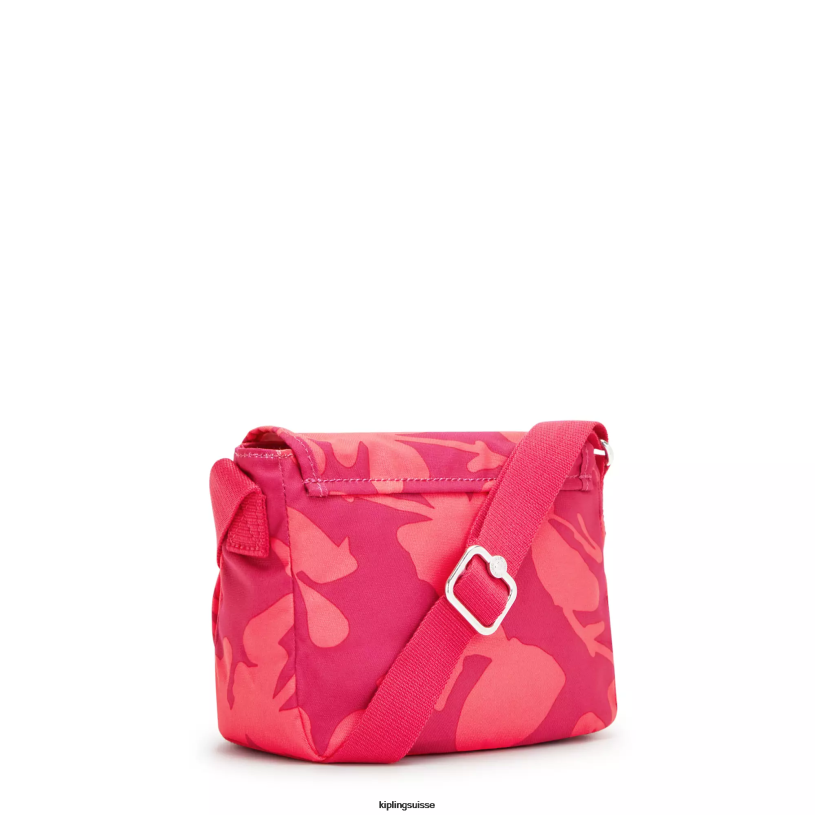 Kipling mini-sacs fleur de corail femmes mini sac à bandoulière imprimé sabian FPRN9