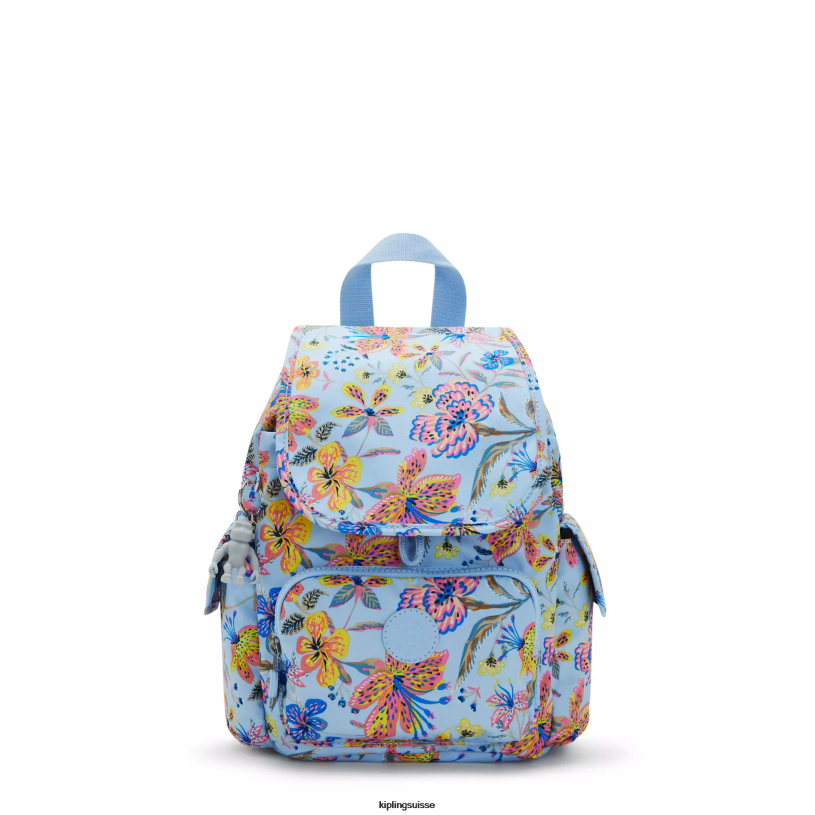 Kipling mini-sacs fleurs sauvages femmes city ​​pack mini sac à dos imprimé FPRN499 - Cliquez sur l'image pour la fermer