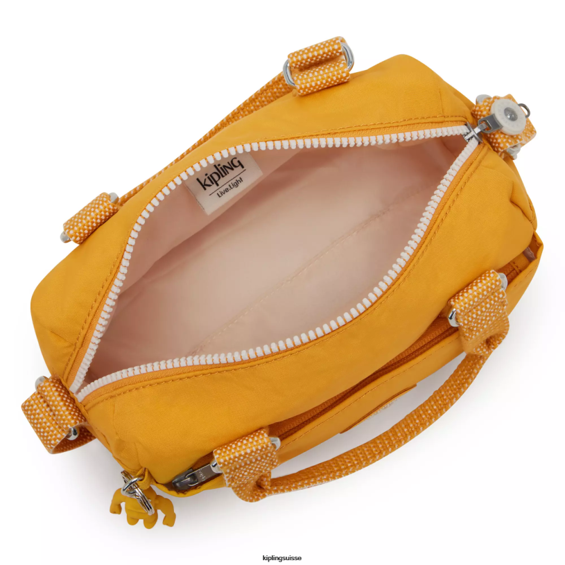 Kipling mini-sacs jaune rapide femmes mini sac à main folki FPRN14