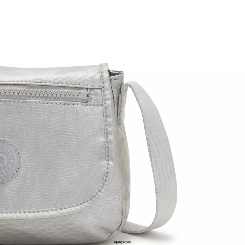 Kipling mini-sacs métallique brillant femmes mini sac à bandoulière sabian métallisé FPRN100