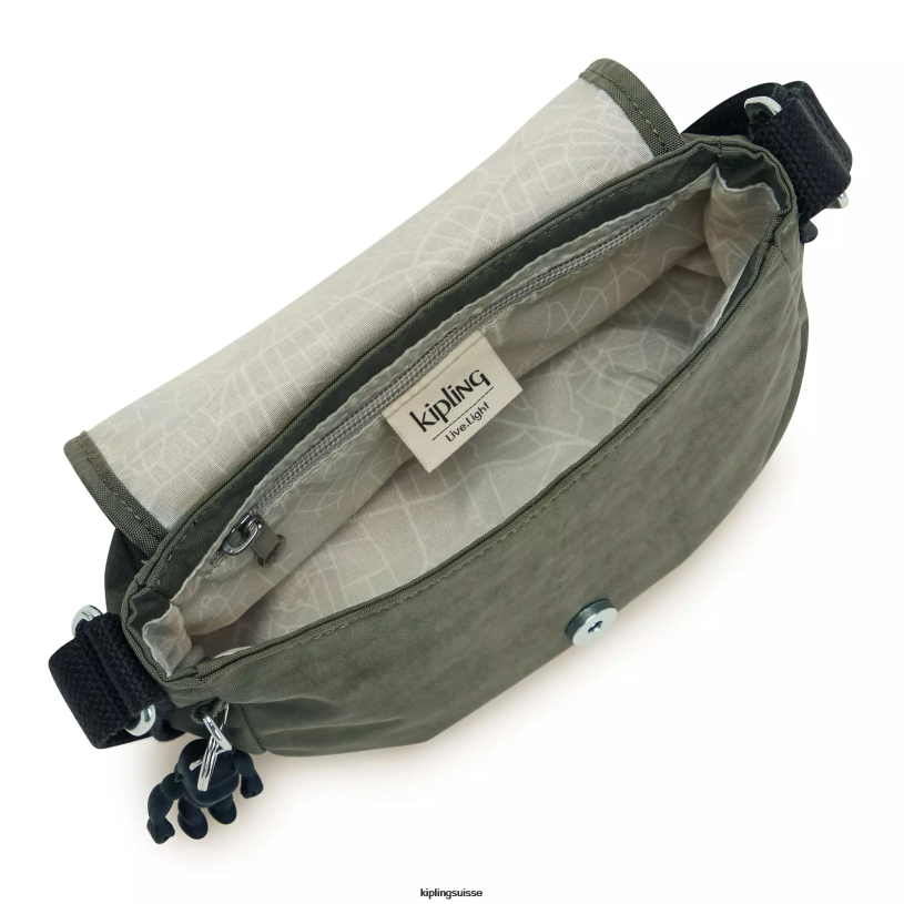 Kipling mini-sacs mousse verte femmes mini sac à bandoulière sabian FPRN196