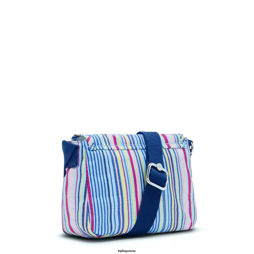 Kipling mini-sacs rayures de villégiature femmes mini sac à bandoulière imprimé sabian FPRN10