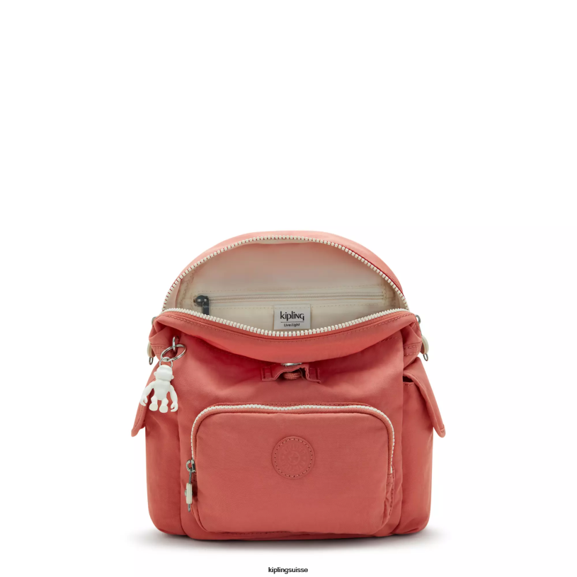 Kipling mini-sacs rose millésime femmes city ​​pack mini sac à dos FPRN416