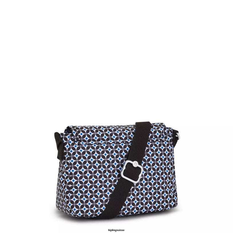 Kipling mini-sacs tuile noirâtre femmes mini sac à bandoulière imprimé sabian FPRN13