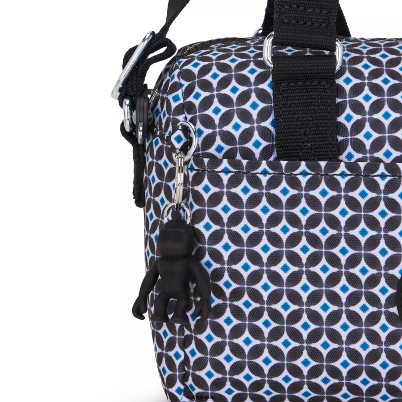 Kipling mini-sacs tuile noirâtre femmes mini sac à main imprimé folki FPRN1