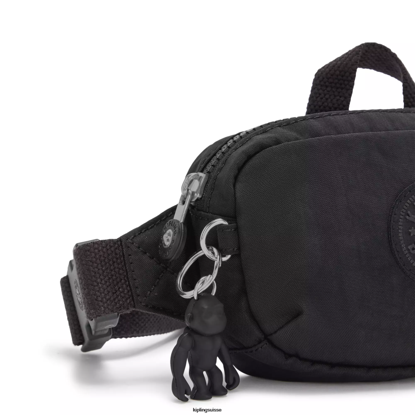 Kipling sac de taille noir noir femmes sac banane alys FPRN317