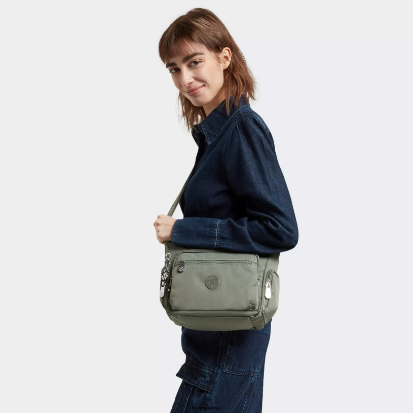 Kipling sacs à bandoulière algue noire femmes gabbie petit sac à bandoulière FPRN75