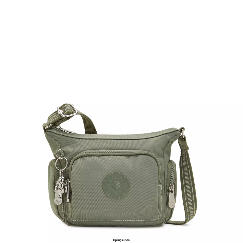 Kipling sacs à bandoulière algue noire femmes mini sac à bandoulière gabbie FPRN74 - Cliquez sur l'image pour la fermer