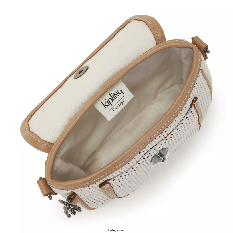 Kipling sacs à bandoulière beige modeste femmes petit sac à bandoulière inaki FPRN60