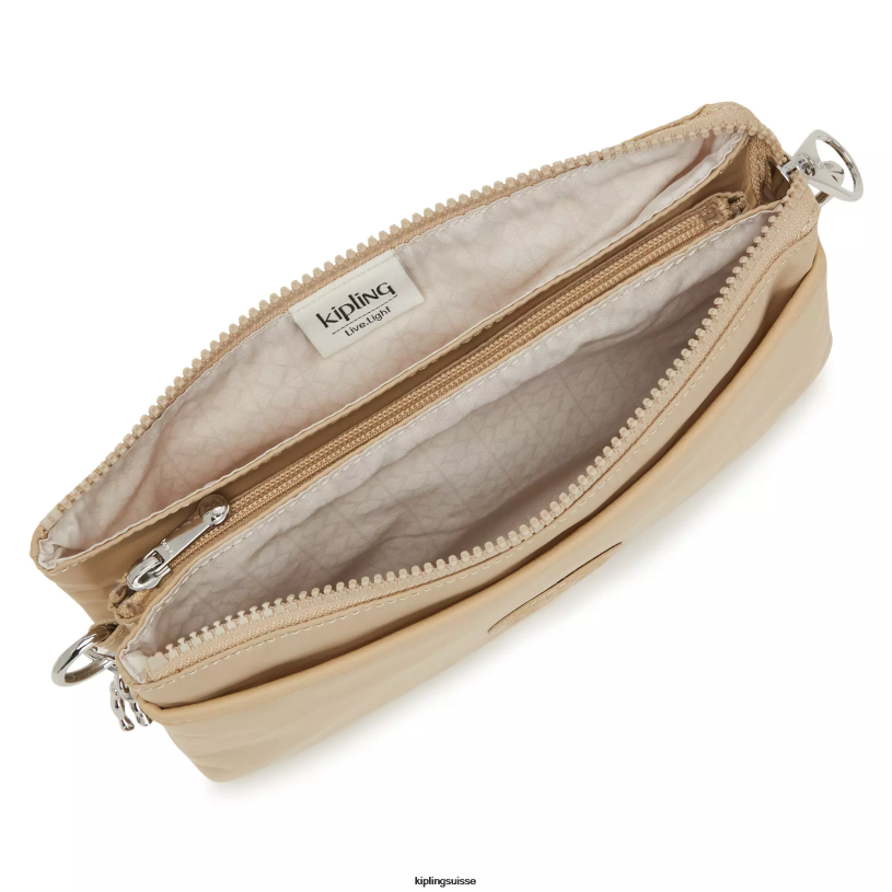 Kipling sacs à bandoulière beige naturel femmes sac à bandoulière riri FPRN66