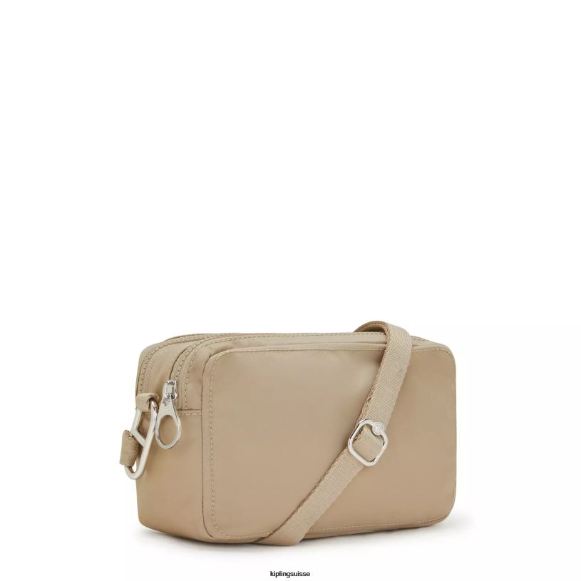 Kipling sacs à bandoulière beige naturel femmes sac porté épaule Milda FPRN69