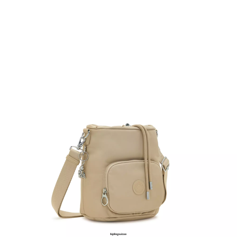 Kipling sacs à bandoulière beige naturel femmes sac porté épaule kyla FPRN178