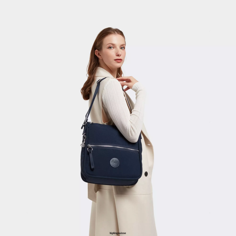 Kipling sacs à bandoulière bleu bleu 2 femmes sac porté épaule oswin FPRN246