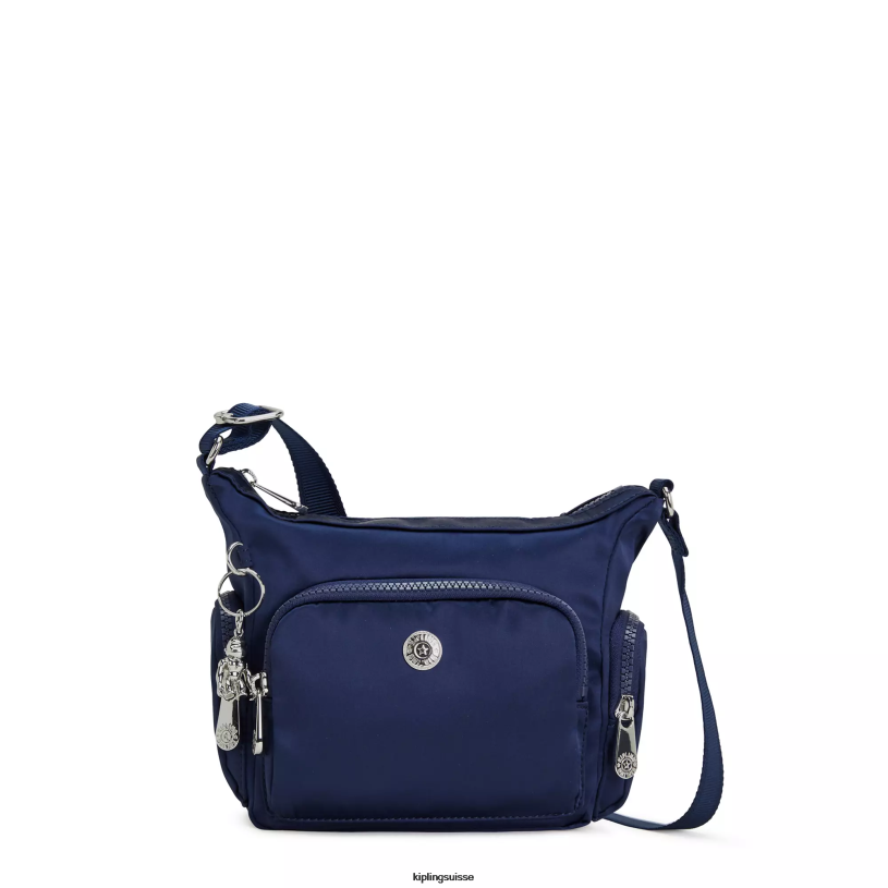 Kipling sacs à bandoulière bleu cosmique femmes mini sac à bandoulière gabbie FPRN201