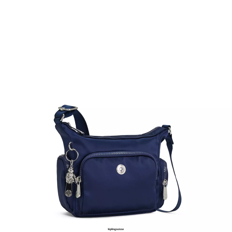 Kipling sacs à bandoulière bleu cosmique femmes mini sac à bandoulière gabbie FPRN201