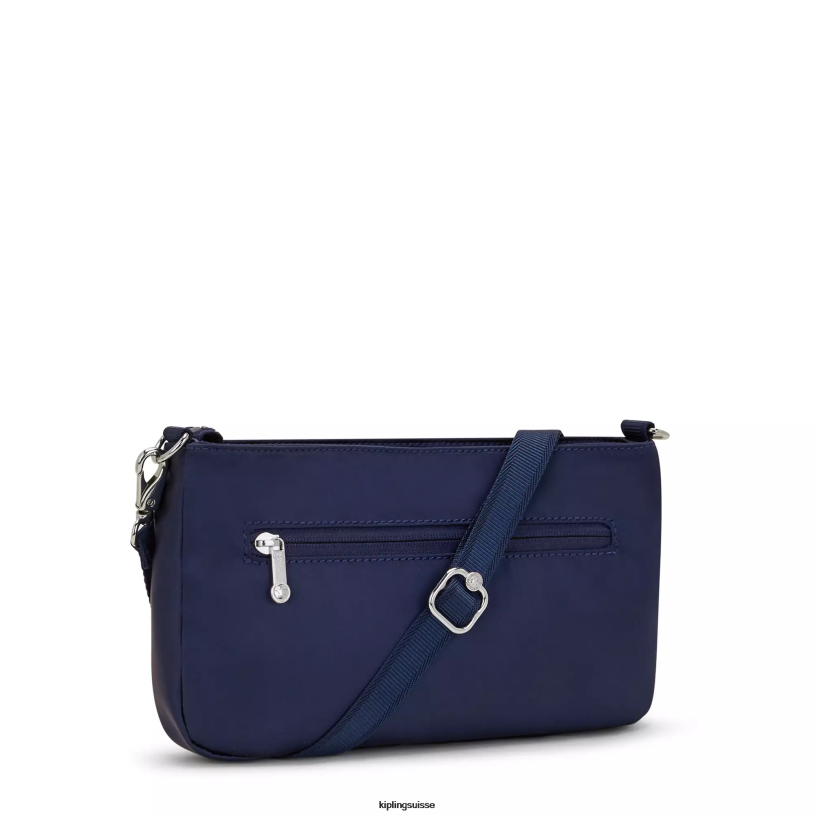 Kipling sacs à bandoulière bleu cosmique femmes sac porté épaule macha FPRN251