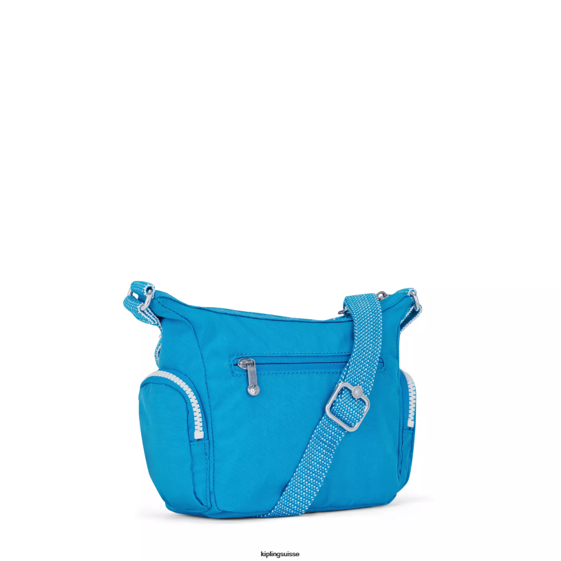 Kipling sacs à bandoulière bleu impatient femmes mini sac à bandoulière gabbie FPRN22