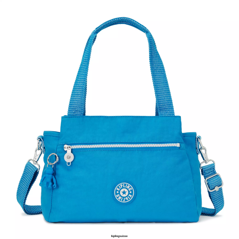 Kipling sacs à bandoulière bleu impatient femmes sac porté épaule elysia FPRN156