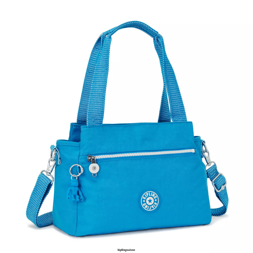 Kipling sacs à bandoulière bleu impatient femmes sac porté épaule elysia FPRN156