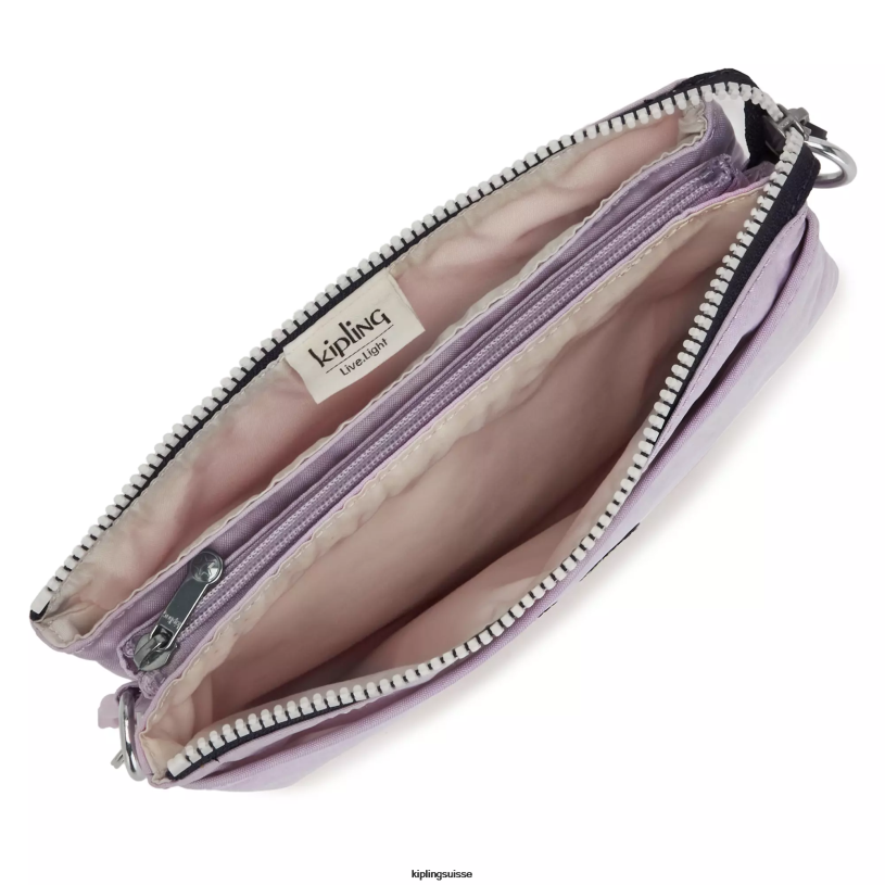 Kipling sacs à bandoulière doux bloc de lilas femmes sac à bandoulière riri FPRN128