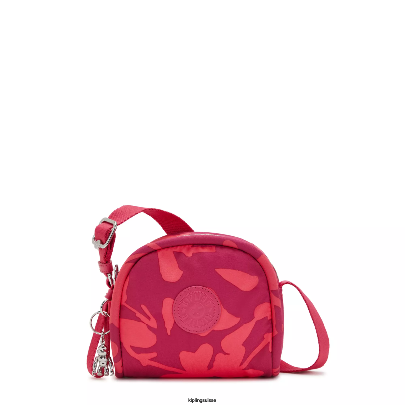 Kipling sacs à bandoulière fleurs de corail femmes sac à bandoulière imprimé jesper FPRN189