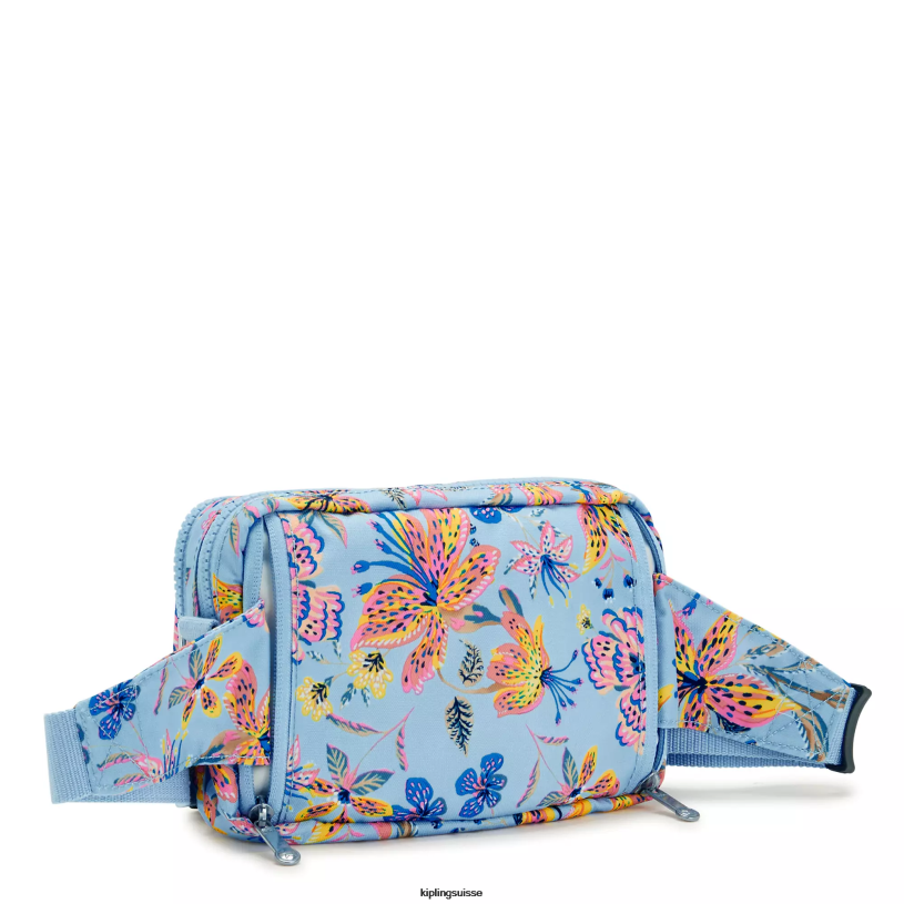 Kipling sacs à bandoulière fleurs sauvages femmes sac à bandoulière convertible à imprimés multiples abanu FPRN323