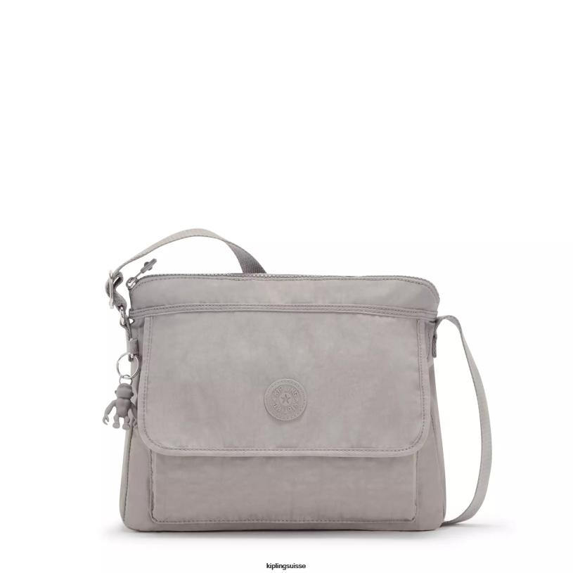 Kipling sacs à bandoulière gris gris femmes sac à bandoulière FPRN221 - Cliquez sur l'image pour la fermer