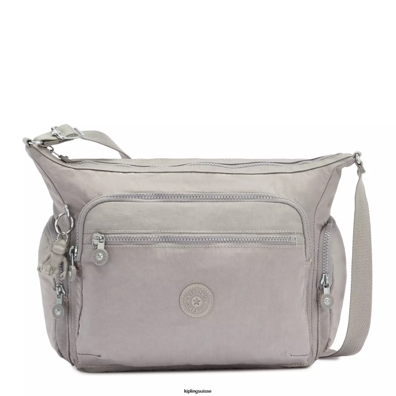 Kipling sacs à bandoulière gris gris femmes sac à bandoulière gabbie FPRN129