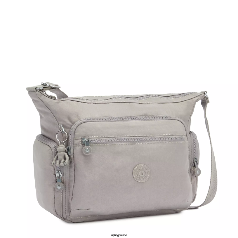 Kipling sacs à bandoulière gris gris femmes sac à bandoulière gabbie FPRN129