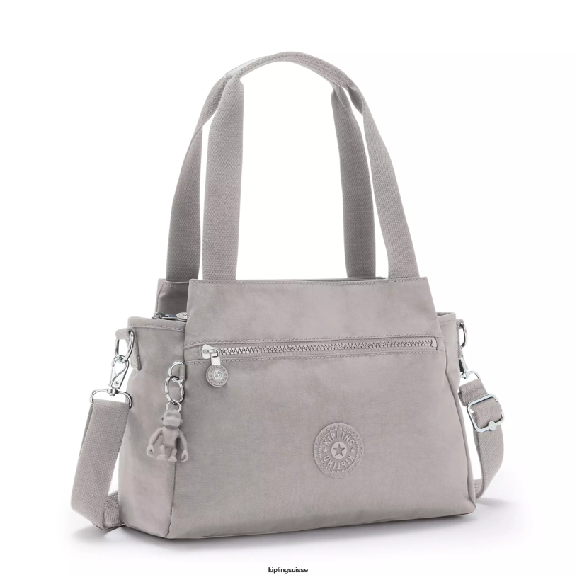 Kipling sacs à bandoulière gris gris femmes sac porté épaule elysia FPRN153