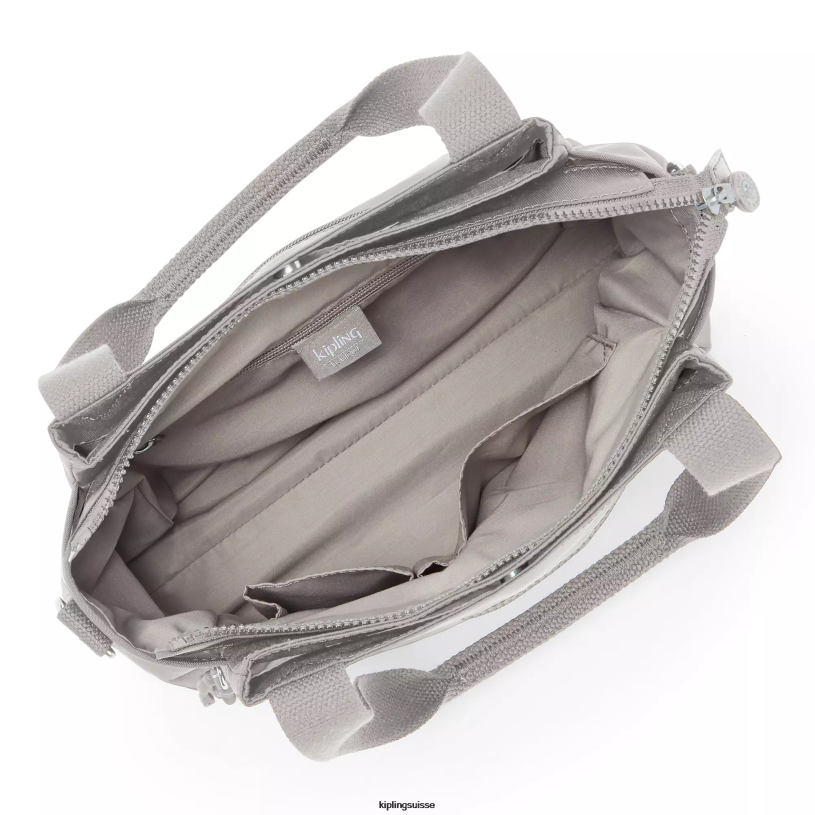 Kipling sacs à bandoulière gris gris femmes sac porté épaule elysia FPRN153