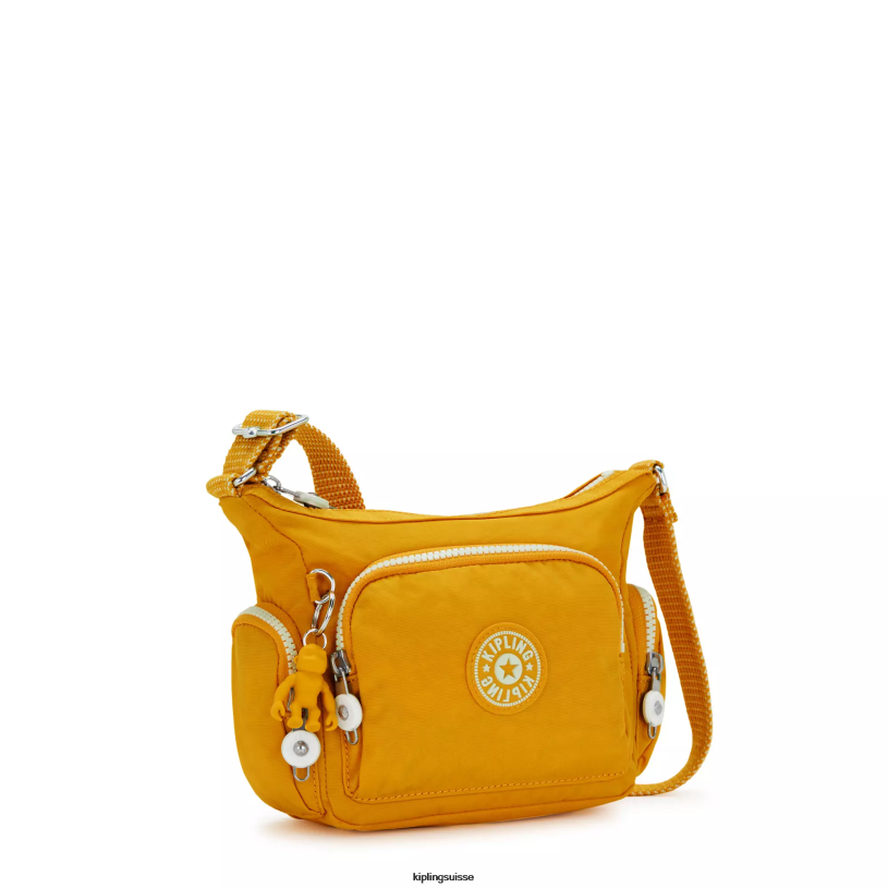 Kipling sacs à bandoulière jaune rapide femmes mini sac à bandoulière gabbie FPRN18